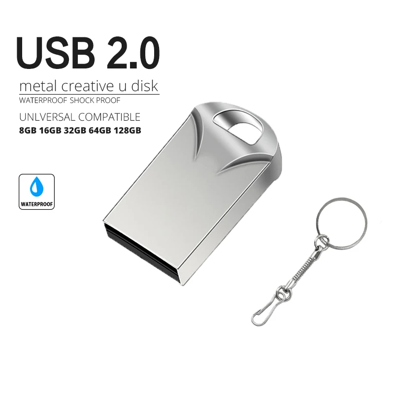 USB 플래시 드라이브 미니 2.0 고속 8GB 16GB 32GB2.0 스틱 펜 드라이브, 64GB 128GB Cle USB 2.0 플래시 펜드라이브 2.0 스틱 펜 드라이브