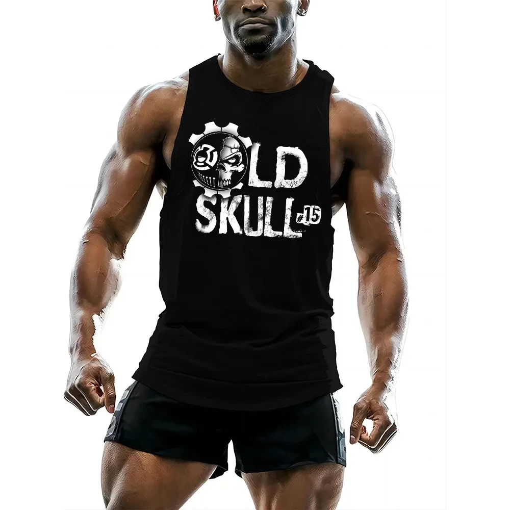2026 Modische Neue Herren Sport-Fitness-Weste Sommer Lässiges Ärmelloses T-Shirt für Männer Outdoor Casual Gym Tanktops