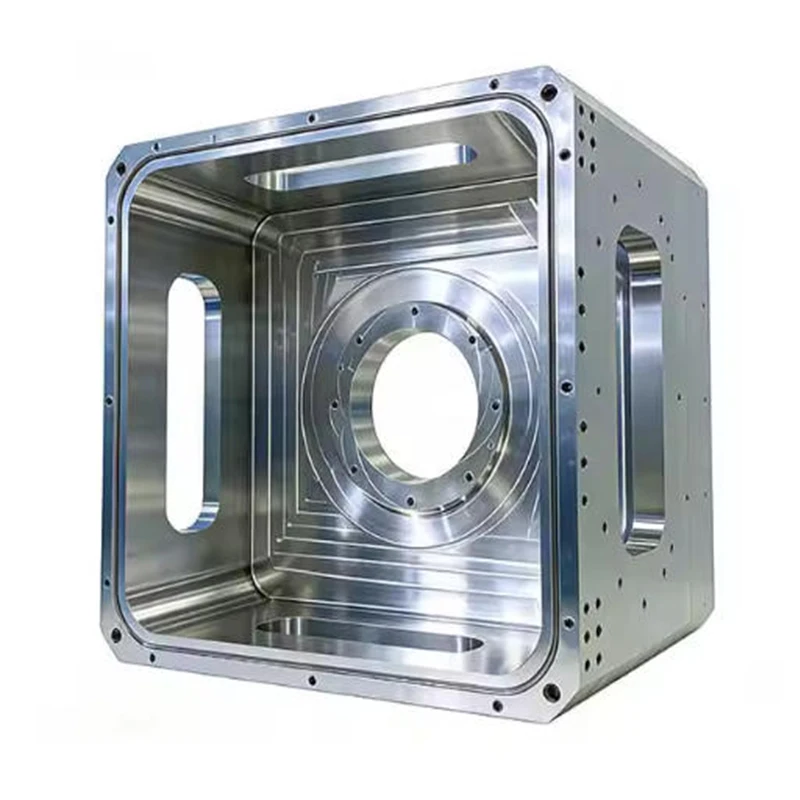 

Custom Semiconductor SUS304 SUS316 Stainless Steel Vacuum Chamber Body CNC Machining Service