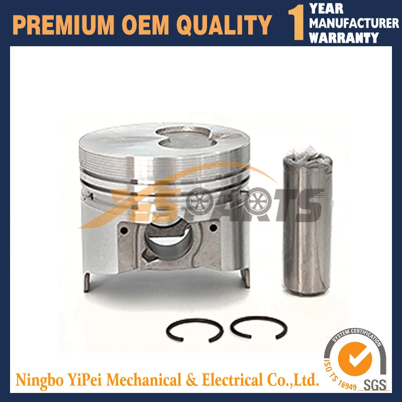 

1 комплект поршней 4LB1 STD для дизельного двигателя Isuzu