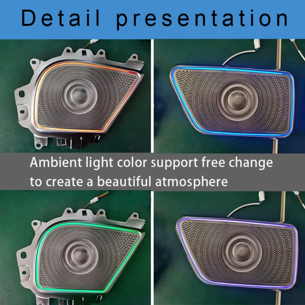 LED Speaker Cover speaker rain cover Accessories New Horn cover For Mercedes-Benz Vito Metris V250 V260 W447 Vclass High quality