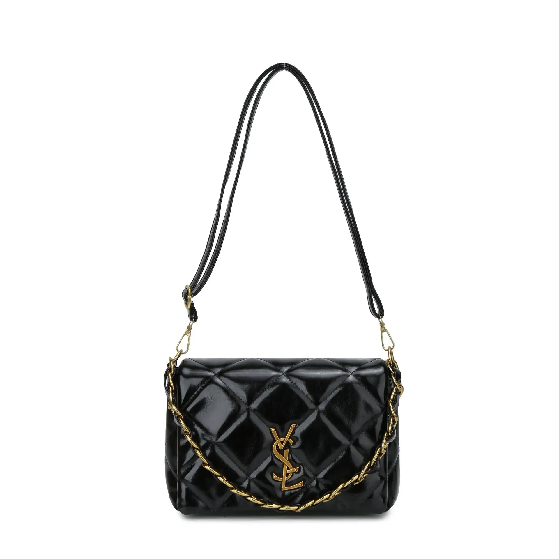 Premium Package Lady 2025 New Trendy Personalized Fashionable Multi-purpose Chain Handbag Shoulder Sling Small Square Bag