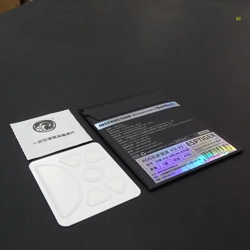 Mouse Skates Feet Pads Ice Version Esptiger Gaming Mouse Feet Sticker for ROG Harpe X AimLab AimPoint Dropshipping