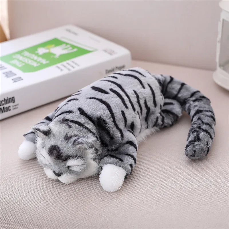 Electric Tumbling Cat Dancing Cat Plush Toy Wriggle Singing Simulation Cat Plush Doll Animal Music Robot Children Toy Funny Gift