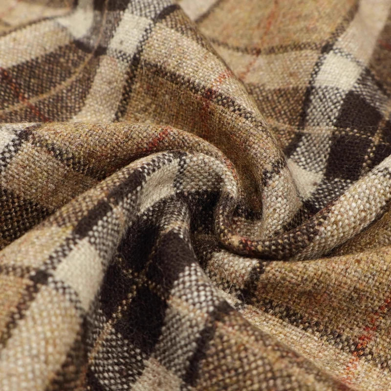 قماش تويد منقوش من الصوف 100% - مراجعة Wool Blanket Herringbone وسعره