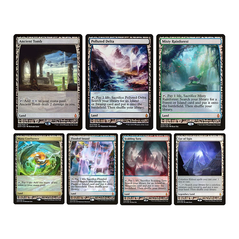 

Magic The Gatherings Storms Коллекционная карточная игра Домашняя древняя гробница с расписанием Delta Туманный лес Коллекция карточек Игрушки в подарок