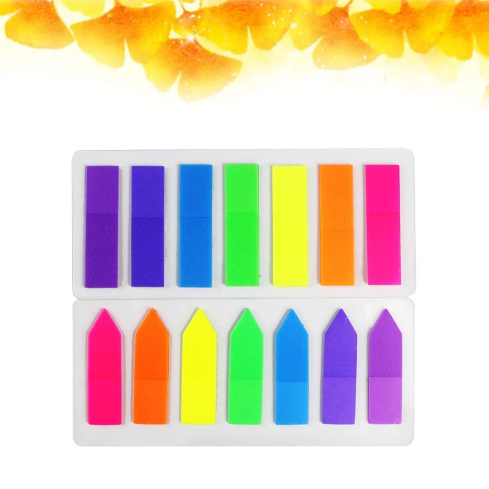 10 шт., самоклеящиеся этикетки в форме стрелки, прозрачные маркеры страниц для закладок, вкладки для чтения, индексирующие диаграммы