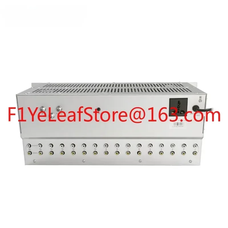 Hot sales8 16 24 Channel in1 Fixed Agile Modulator Multi Hd AV Hotel Cable TV Headend System RF Analog Modulator