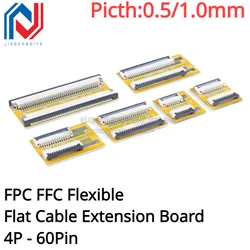 FPC FFC Flexible Flat Cable Extension Board 4 6 8 10 12 16 20 30 40 45 50 54 60PIN AWM 20624 20706 20861 105C 60V VW-1 Connector