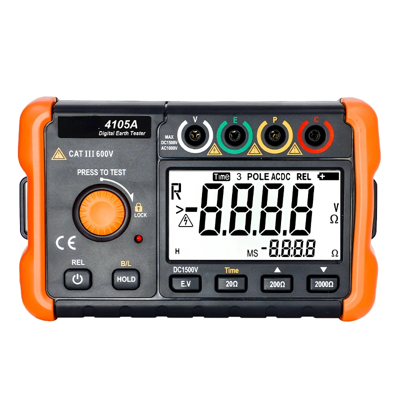 

4105A Digital Earth Ground Resistance Tester digital earth tester Insulation Resistance Tester