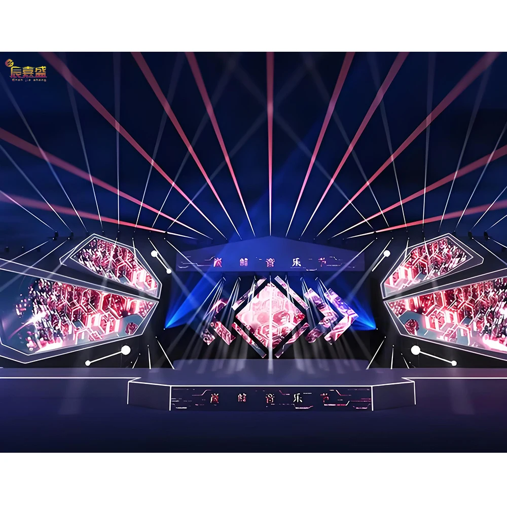 ZJZ P2 P3.91 pared de vídeo interior LED cabina de DJ Pantalla Panel vallas publicitarias impermeables señal TV publicidad pantalla 3d LED al aire libre Sc