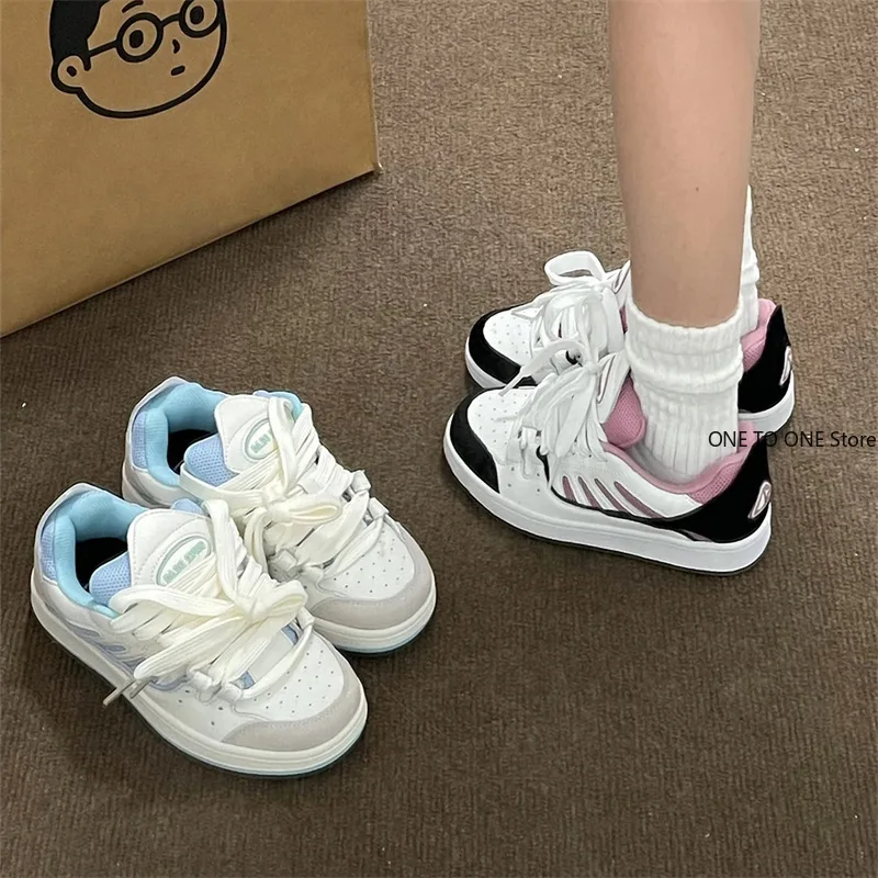 

Women Luxury Zapatillas Deportivas Mujer Man Skateboard Bread Shoes Retro National Trend Sport Shoes Board Women Skate Sneakers