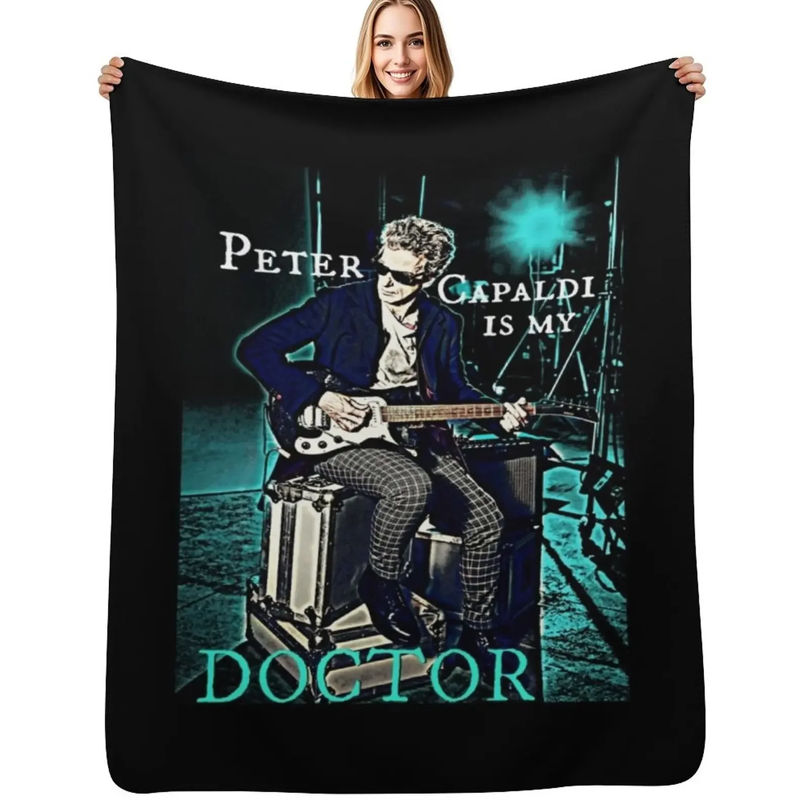 

Peter Capaldi is My Doctor 73 T-Shirts Gift For Fans, For Men and Women, Gift Mother Day, Father Day Throw Blanket