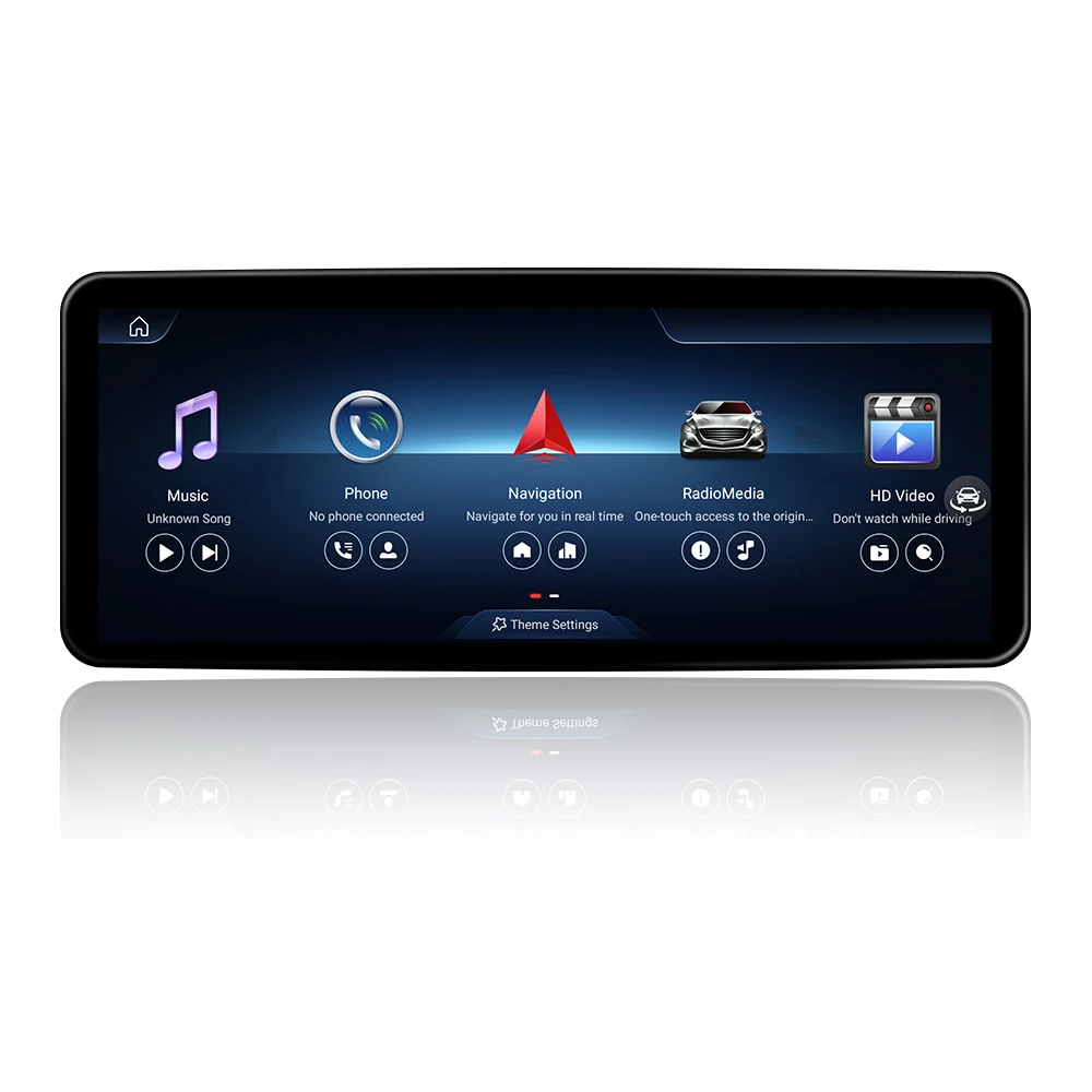 12.3 Inch 2K Ultra Clear Android Touch Screen For Benz A Class W176 Wireless Apple Carplay Screen