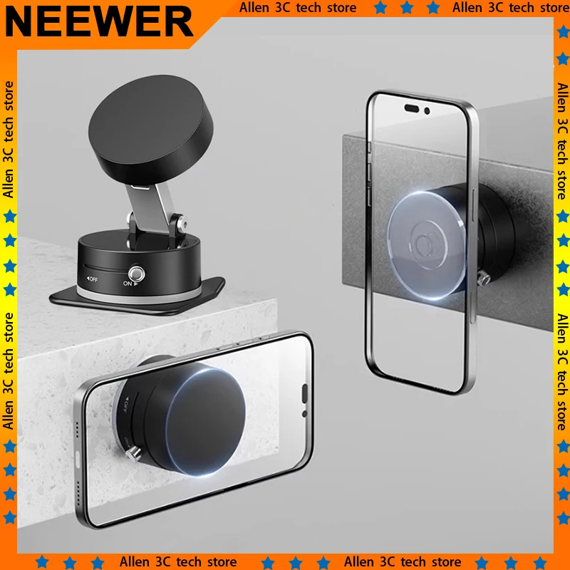 

Оригинальный портативный магнитный держатель для мобильного телефона NEEWER на заказ, вакуумная присоска для телефона, штатив, автомобильный держатель для мобильного телефона