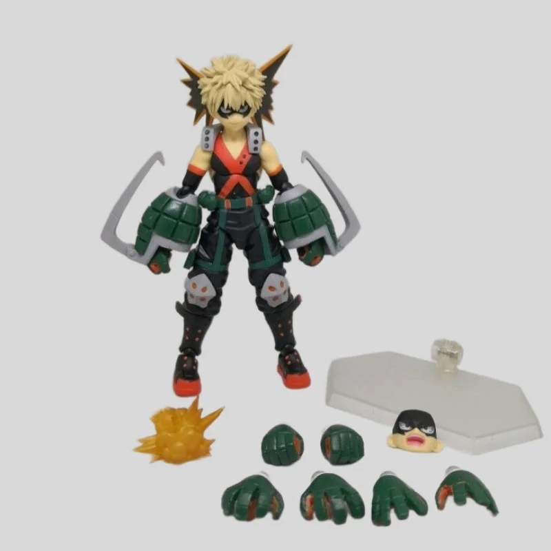 شخصية ماي هيرو أكاديميا باكوغو، تمثال قابل للوضع مقاس 14 سم مع تأثير انفجار، أنيمي قابلة للجمع للمعجبين #6