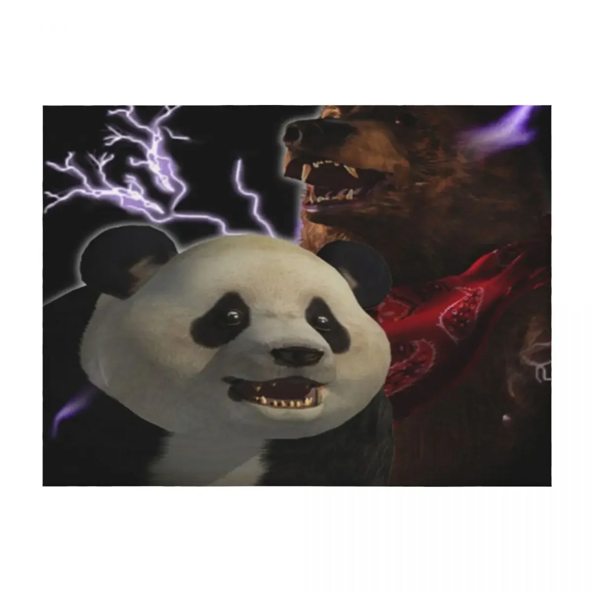 

panda Throw Blanket Shaggy Sleeping Bag decorative Stuffeds Blankets