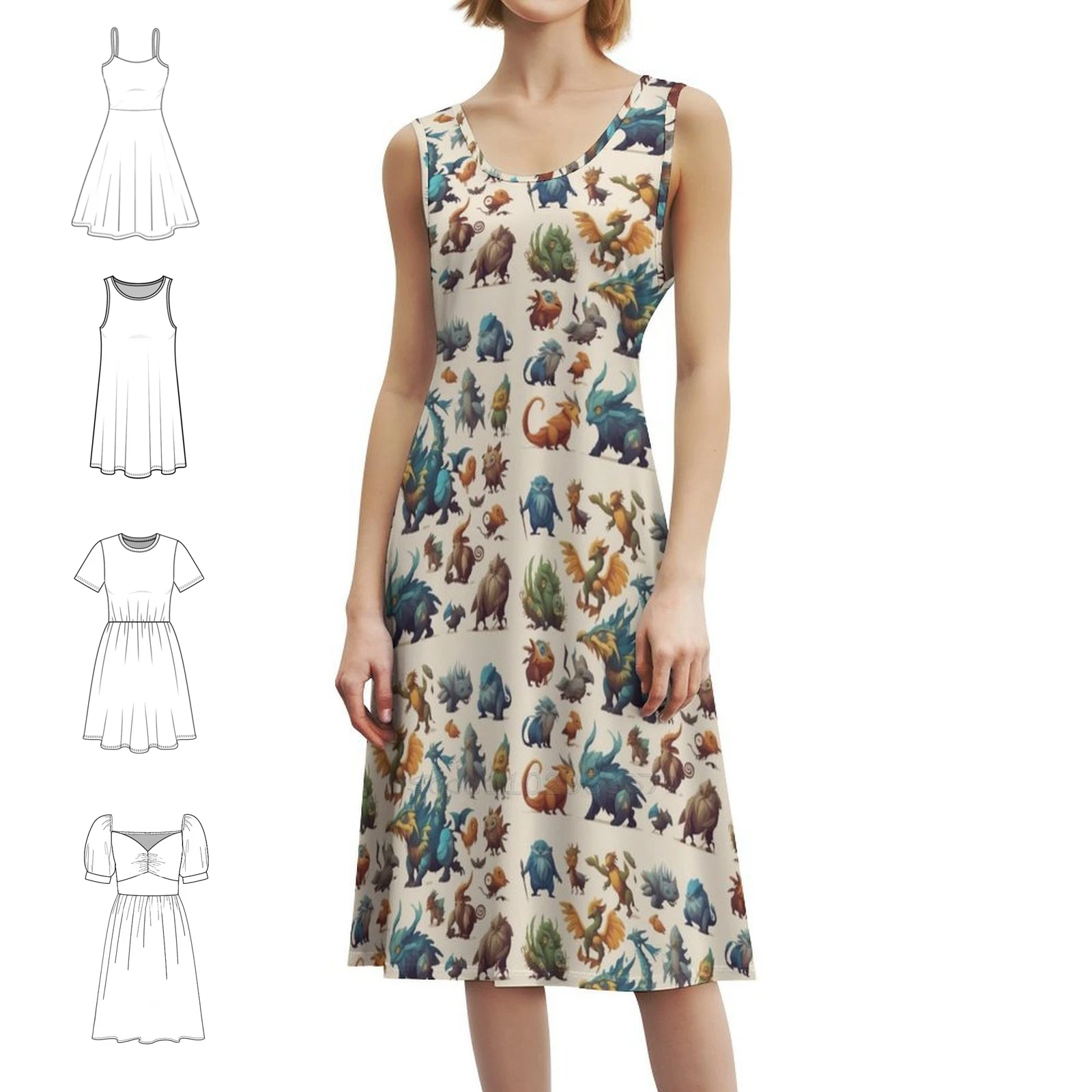 

Creatures Of Sonaria : Mythical Adventures Boho Chic Dress Elegant Fashion Beach Wedding Party Gown Creatures Of Sonaria