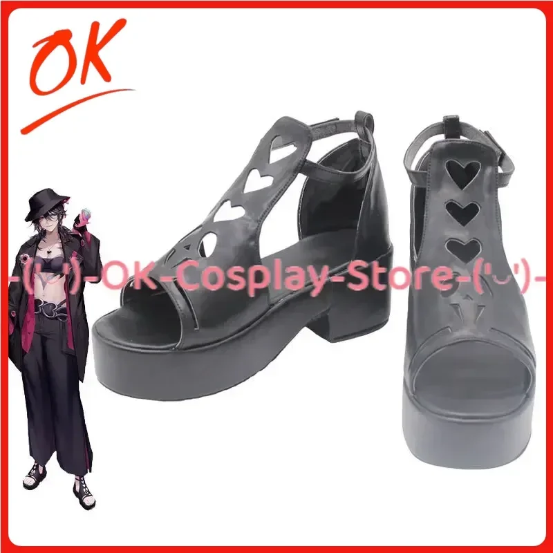 

[Customized] Deren Cosplay Shoes Game Path to Nowhere Anime Roleplay Props Halloween Carnival Holiday Party PU Leather Boots