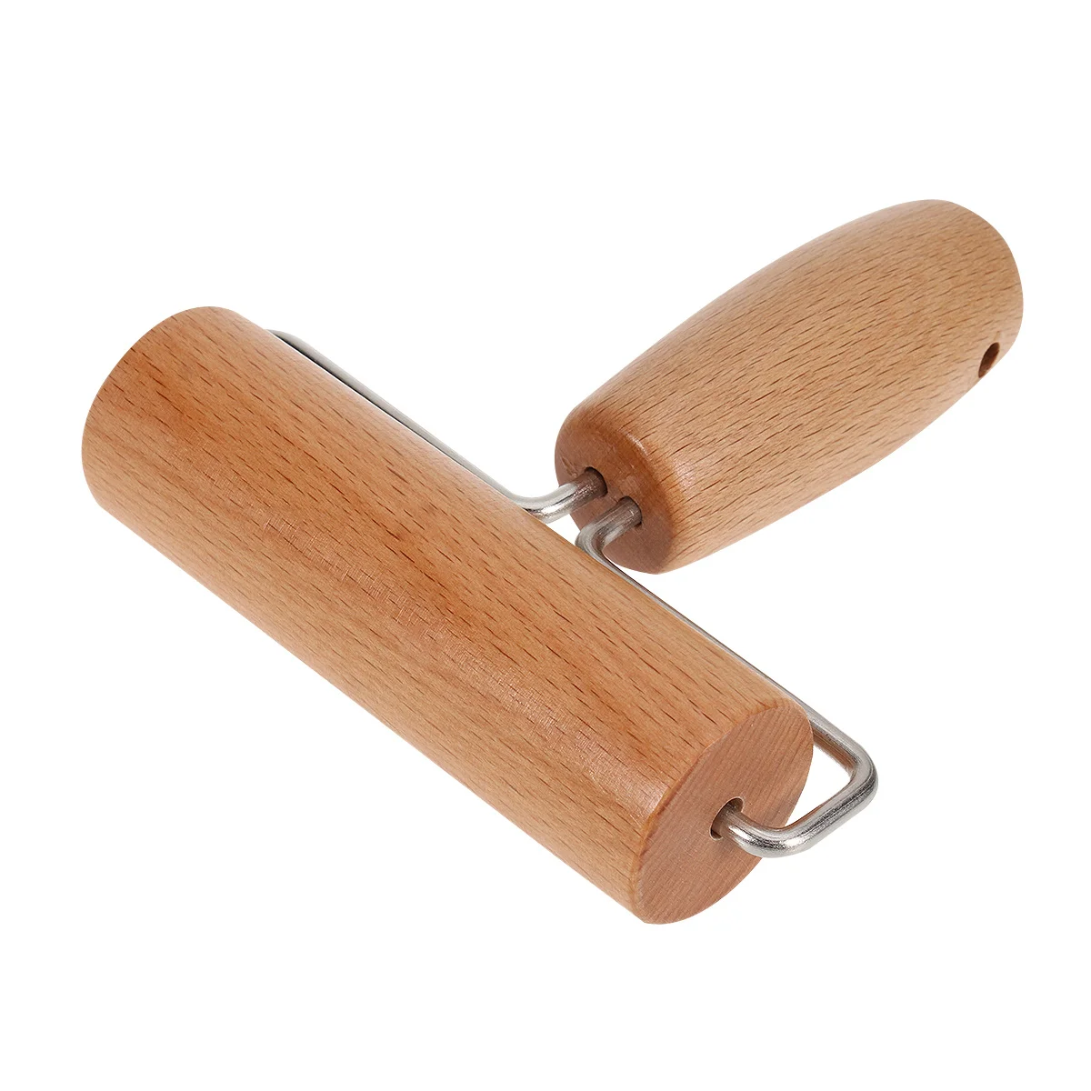 

Solid Wood Rolling Pin Dough Roller Nonstick Surface Lightweight Portable Baking Tool for Home Pastry Pizza Tarts Raviolis