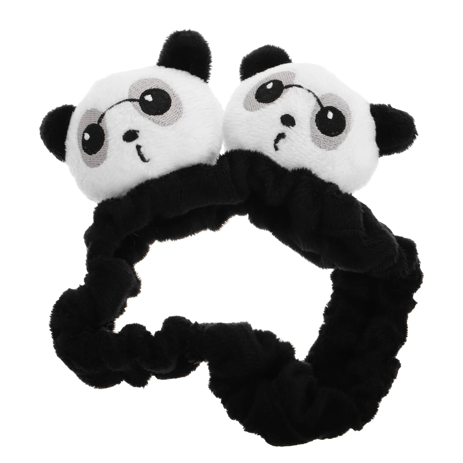 

Soft Cute Panda Stuffed Animal Rear View Mirror Cover Car Interior Decoration Rearview Mirror Protector Sleeve Car Accessory