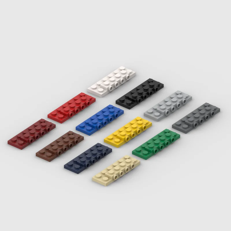 *Plate 2X6X2/3 W 4 Knobs* G1175 10 pcs DIY enlighten block brick part No. 87609 Compatible With Other Assembles Particles