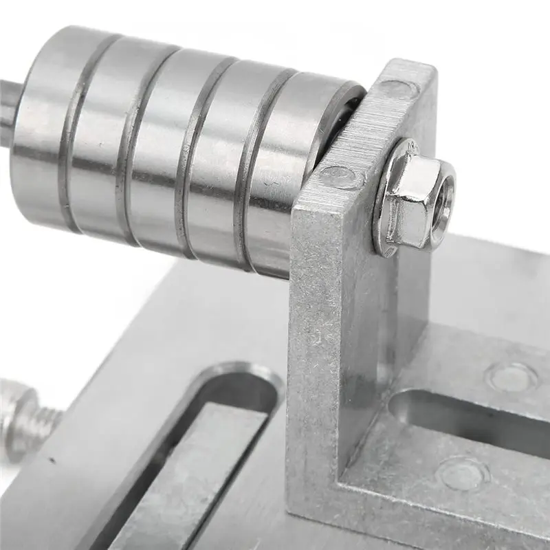 AFOURT-Lederriemenschneider mit austauschbarer Klinge, robuste Metall-, Aluminium- und Stahlkonstruktion – abnehmbares Design – Detail 3