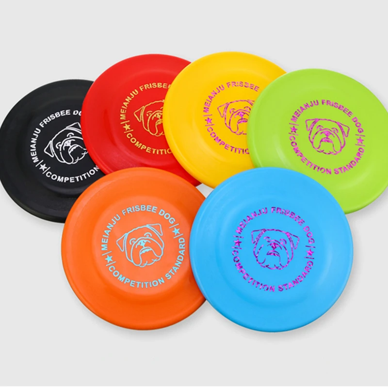 Dog Toy Specialized Training Flying Discs Interactive Soft Bite Resistant Fly Saucer Toy Plate For Small Large Dog Play Chew Toy