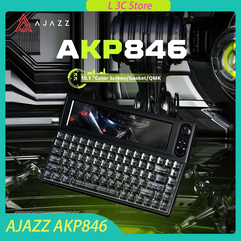 

Клавиатура AJAZZ AK846 Механическая проводная, 10,1 дюйма, с цветным экраном