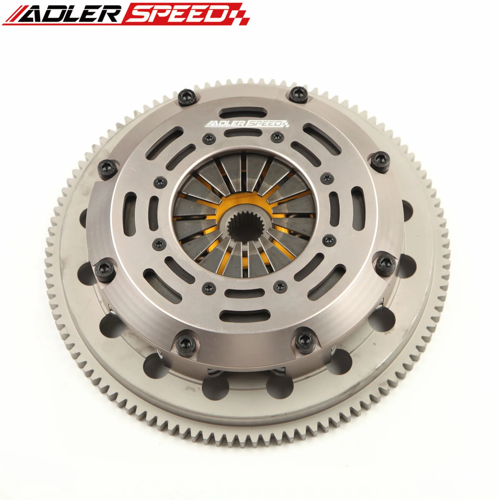 ADLERSPEED Sprung Clutch Twin Disc For Nissan 240SX Silvia S13 S14 S15 Medium WT