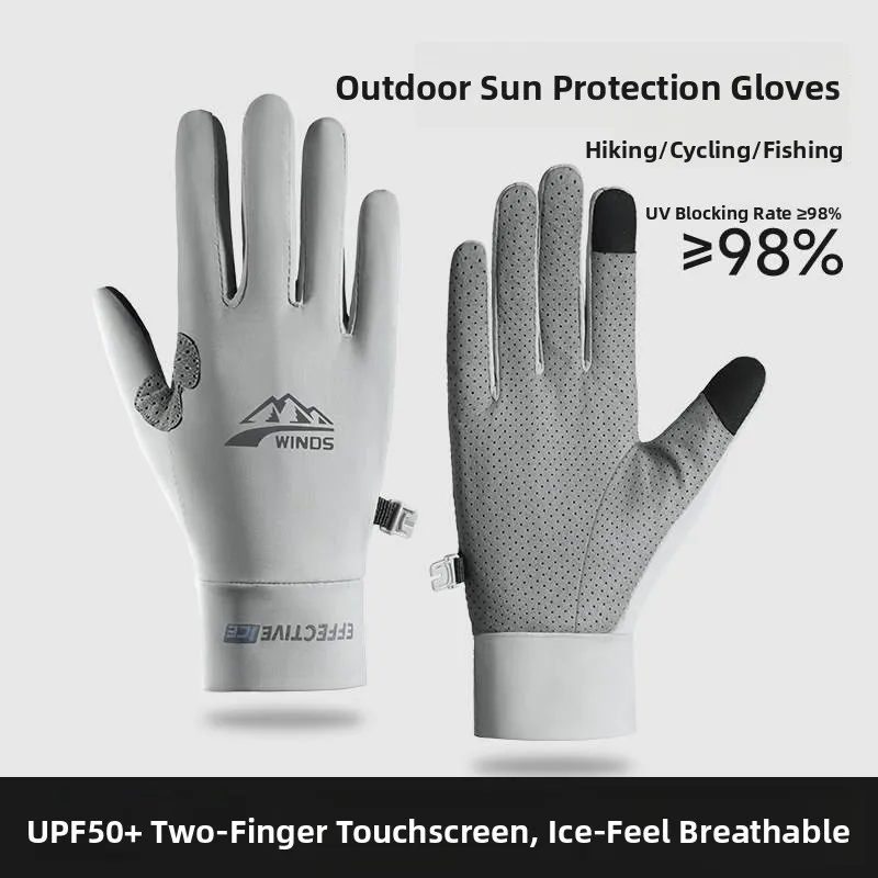 Touchscreen Ible Climbing Gloves Men's Hiking Mountain Climbing Ro Climbing Bic…