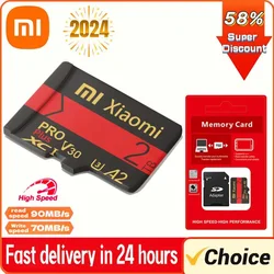 Xiaomi SD Card Class 10 V10 V30 V60 V90 U3 UHS-II 32GB 64GB 128GB 256GB 512GB High Speed 4K 8K Memory Card for Camera table PC