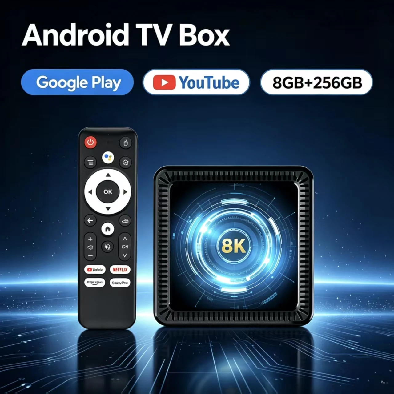 Ddr3 8Gb - 2026 Smart TV Box Android 16
