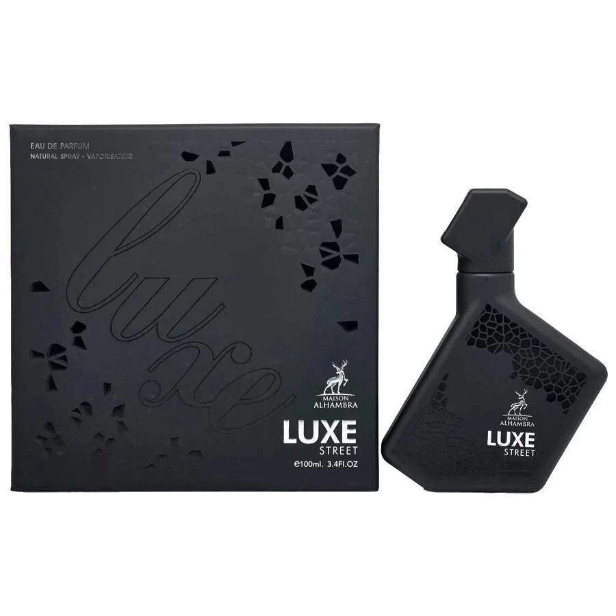 Luxe Street MAISON ALHAMBRA Eau De Parfum 100 ml | Perfume Elegante y Moderno para Hombre y Mujer | Fragancia Sofisticada, Intensa y de Larga Duración | Ideal para Uso Diario y Regalos
