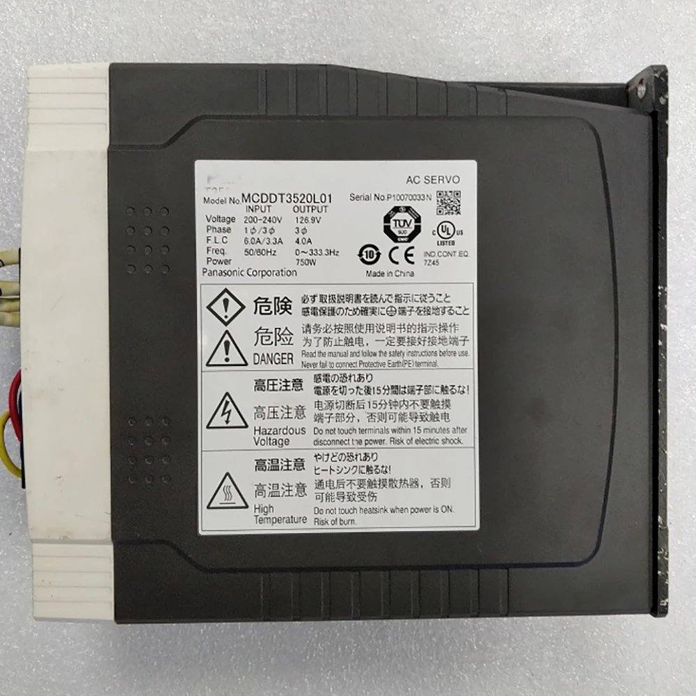 Untuk PANA-SONIC Servo Driver MCDDT3520L01