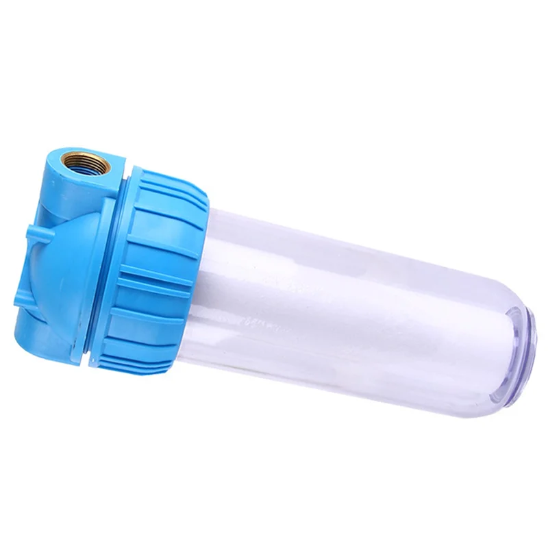 BAAG-Household Water Purifier Pre-Filter Bottle Copper Thread Interface Transparent Filter Bottle Pipeline