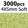 4x5mm 3000 piezas blancas