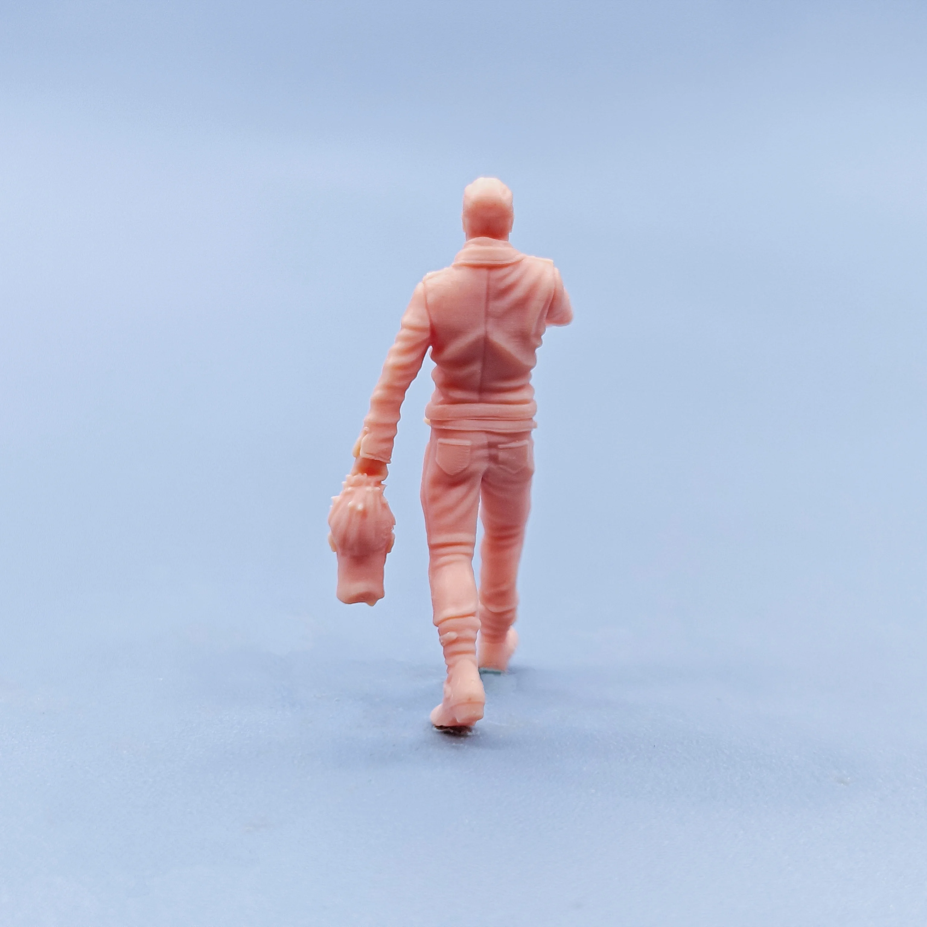 Figurines échelle 1/64 1/43, modèle en résine Walking Dead Nigen, Miniatures non colorées, Diorama peint à la main D416