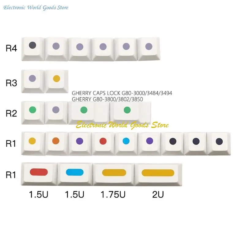 

A3PD Color Dots Уникальный профиль символов профиль вишне