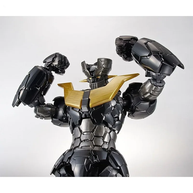 Bandai Mazinger Z Black Ver ، أصلي ، متوفر في المخزون شكل حركة أنيمي ، ألعاب نموذجية HG ، مجموعة زخارف ، هدايا