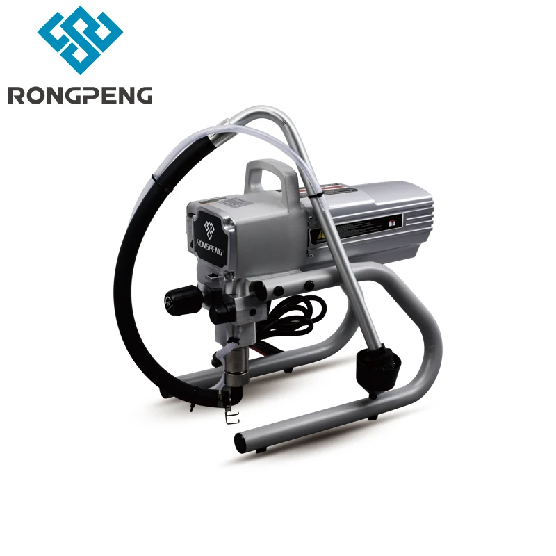 RONGPENG R450 Professional Flow Rate Electric Smart Airless Paint Sprayer High Pressure Painting Airless Pump with Spray Gun