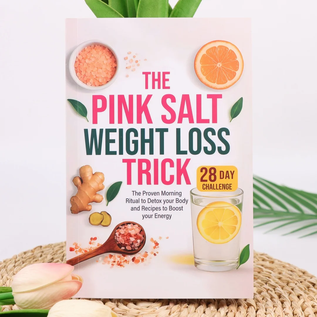 Consejos para bajar de peso con sal rosa: libro de desafío de 28 días Receta de desintoxicación natural y guía de aumento de energía Plan de salud total