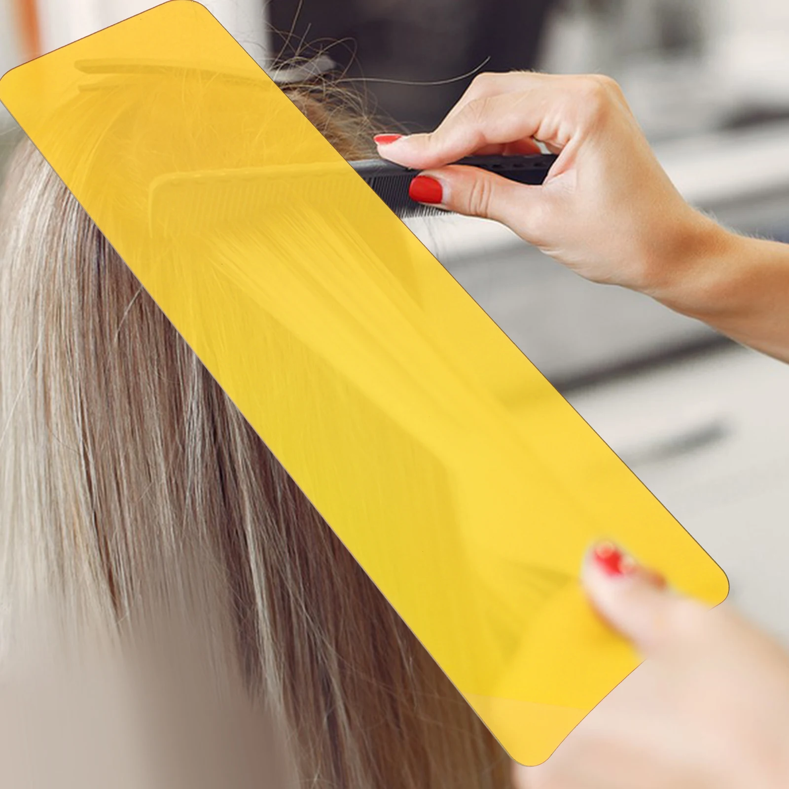 

Dye Hair Color Board Creative Highlighting Tool Purple Yellow Acrylic Highlights Miss