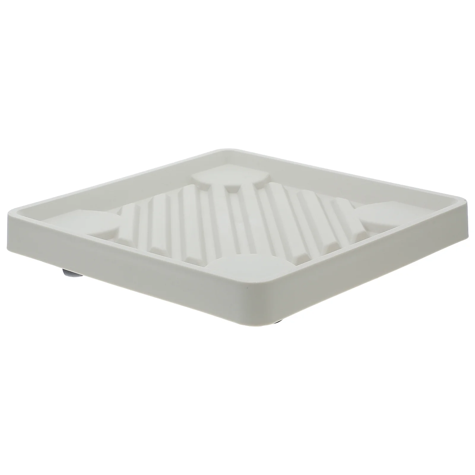 

1pc Flower Pot With Wheels Heavy Duty Rolling Plant Stand For Indoor Outdoor Movable Planter Base Drip Tray Garden Decorative