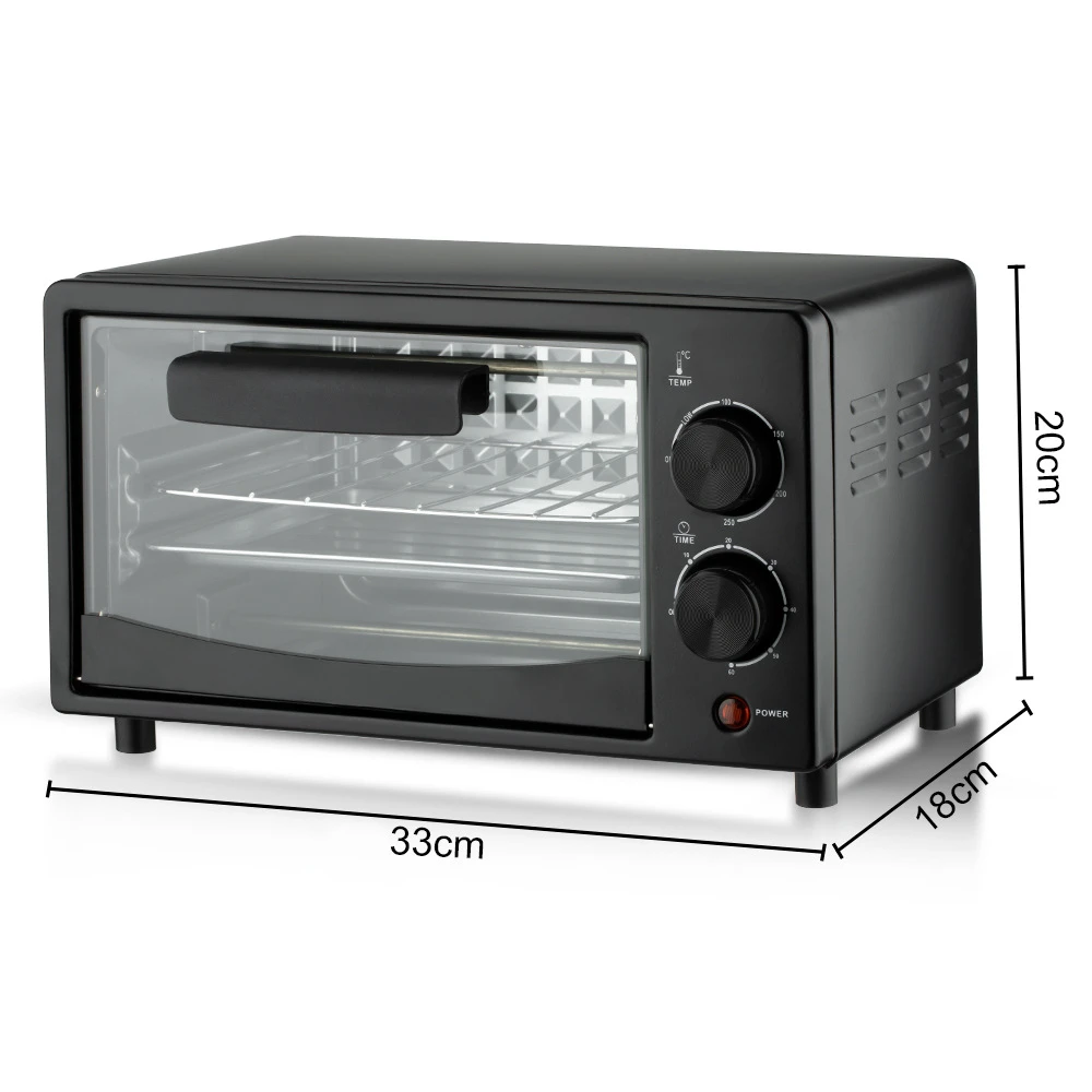 Multifunctional small electric oven, household baking kitchen appliances, fully automatic mini oven 7L