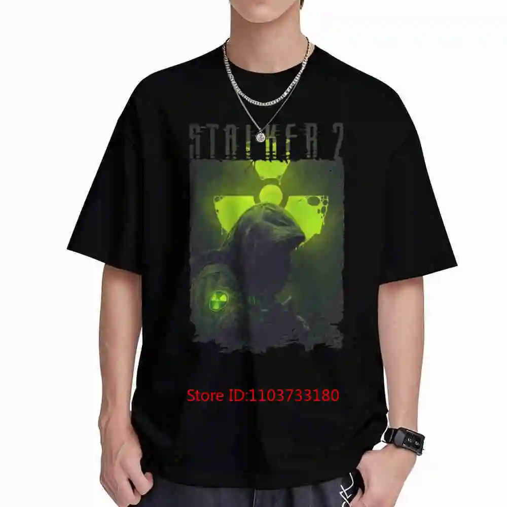 Heart of Chornobyl S.T.A.L.K.E.R. Pripyat Artifact Short Sleeve Tee 100% Cotton T-Shirt