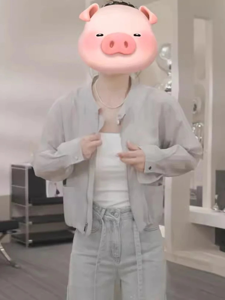 

Faionable Casual ort Length Design Sun Protection Outerwear Women's Summer 2025 Loose High-End Feeling Top