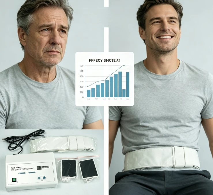 

Microcurrent Prostate Physiotherapy Device Home Non-invasive Massage Relieve Frequent Urination & Perineum Pain