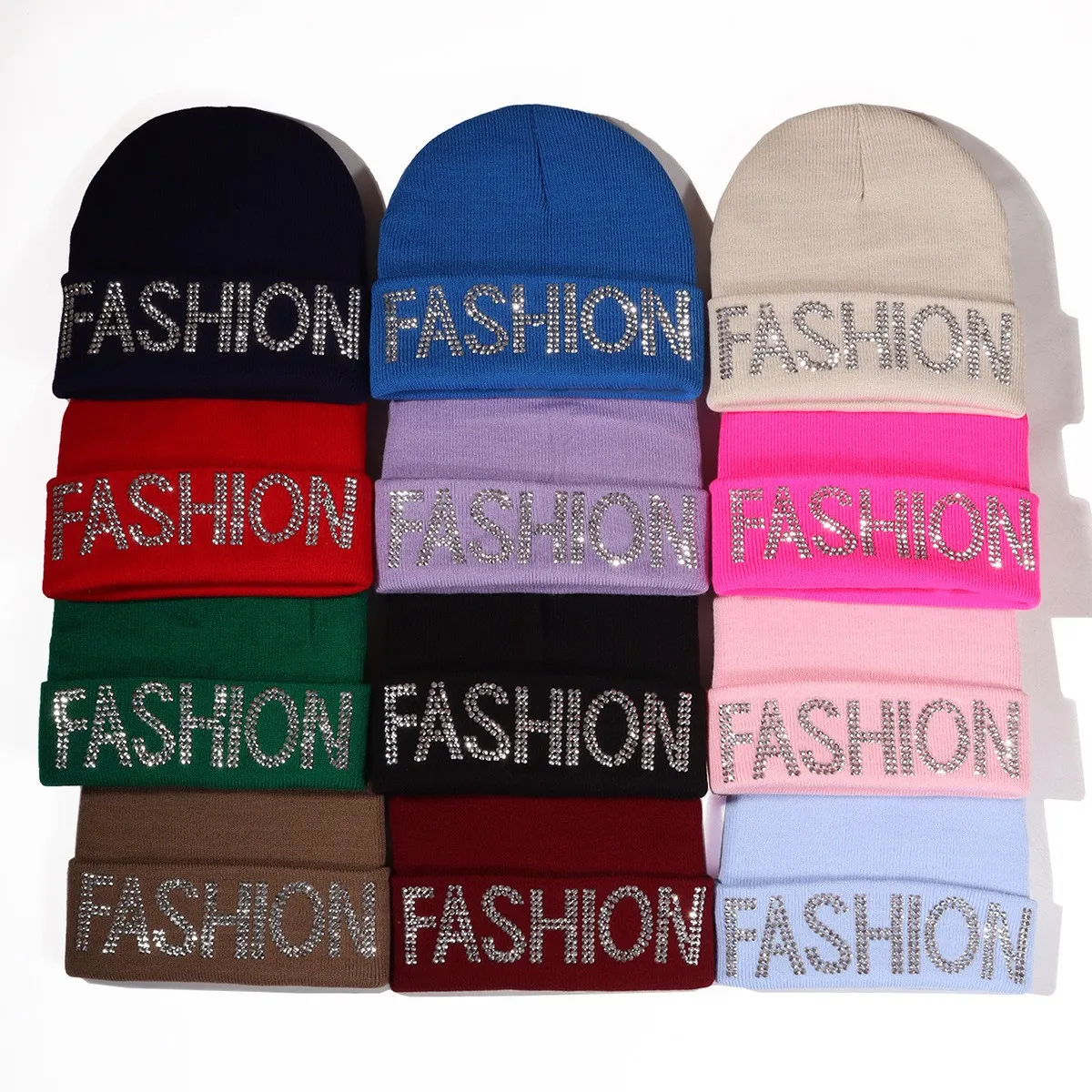 

2025 Crystal Bling diamond Beanie Girl Lady Beanies Women Cap Beauty Hats Ins Bonnet Knited Hoods Lady Hats Accessories Gorro
