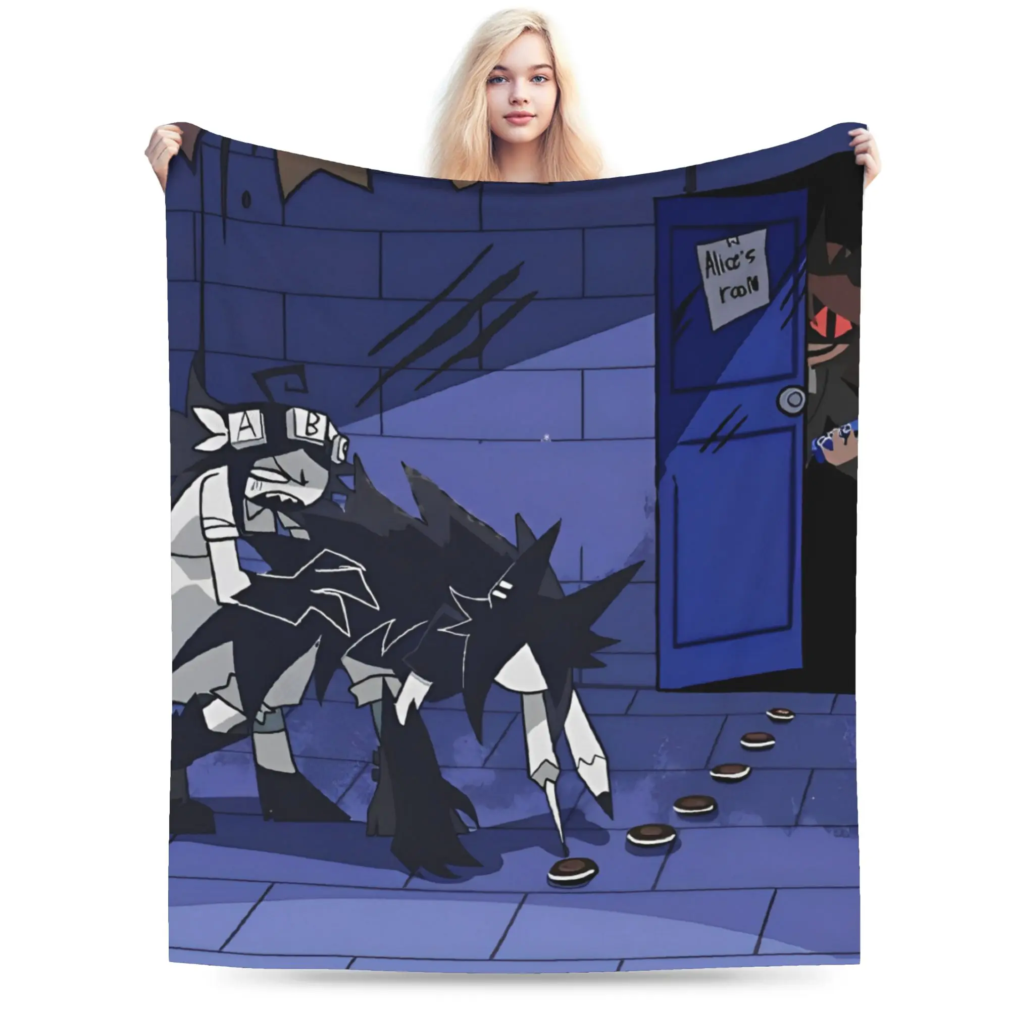 Cozy miss circle fundamental paper education  Blanket Merch Bed Decorative  Throws And Blankets Warm Flannel for Car